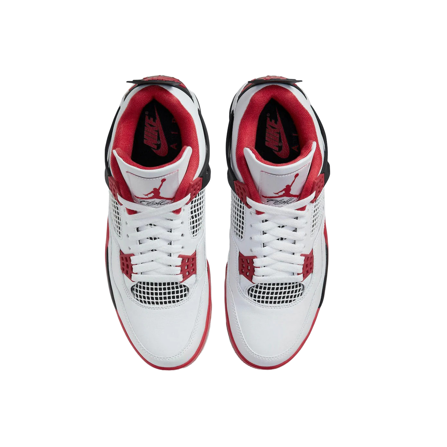 Air Jordans 4s "Fire Red"