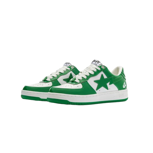 Bape STA Low Green Patent Leather