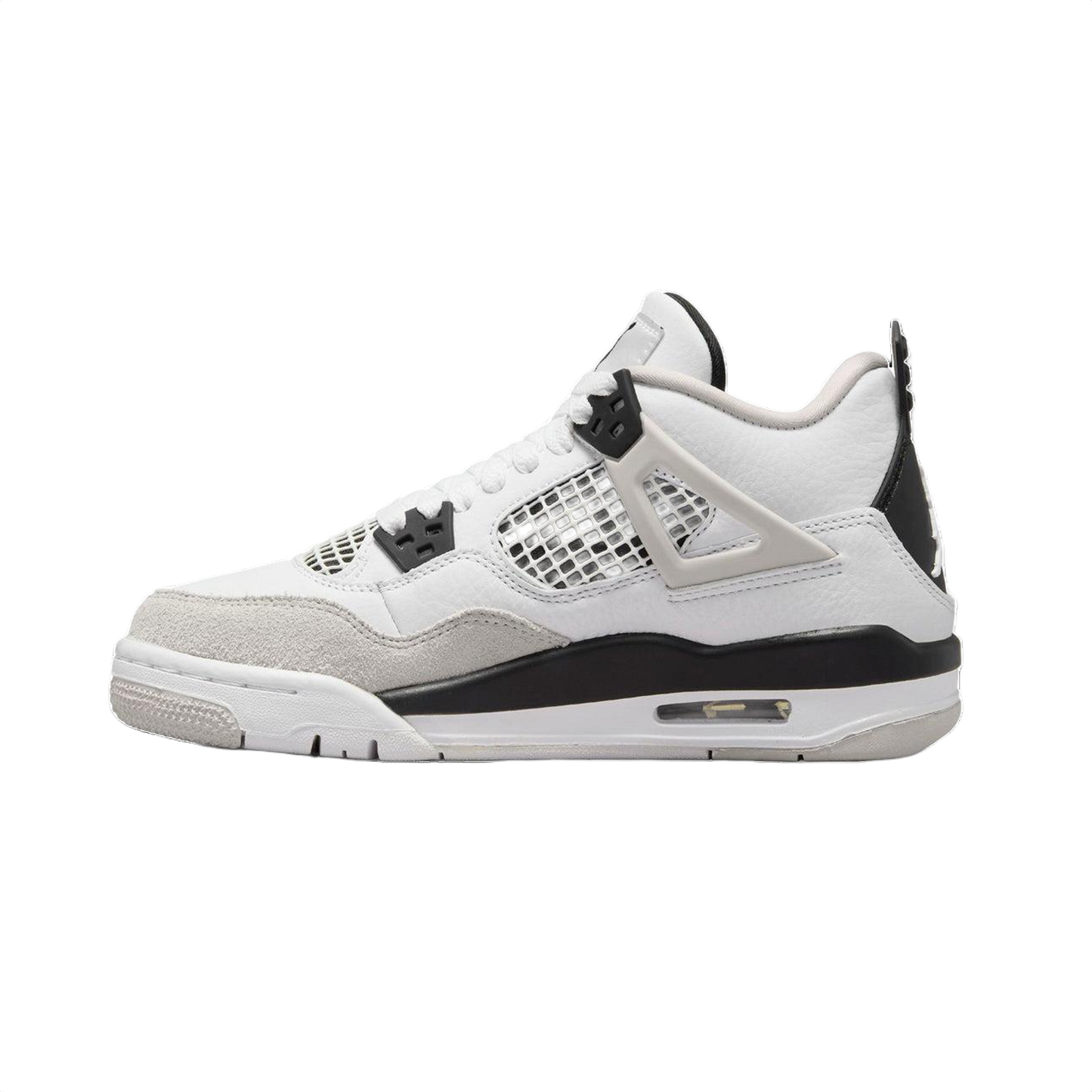 Air Jordan 4 White & Black & Grey