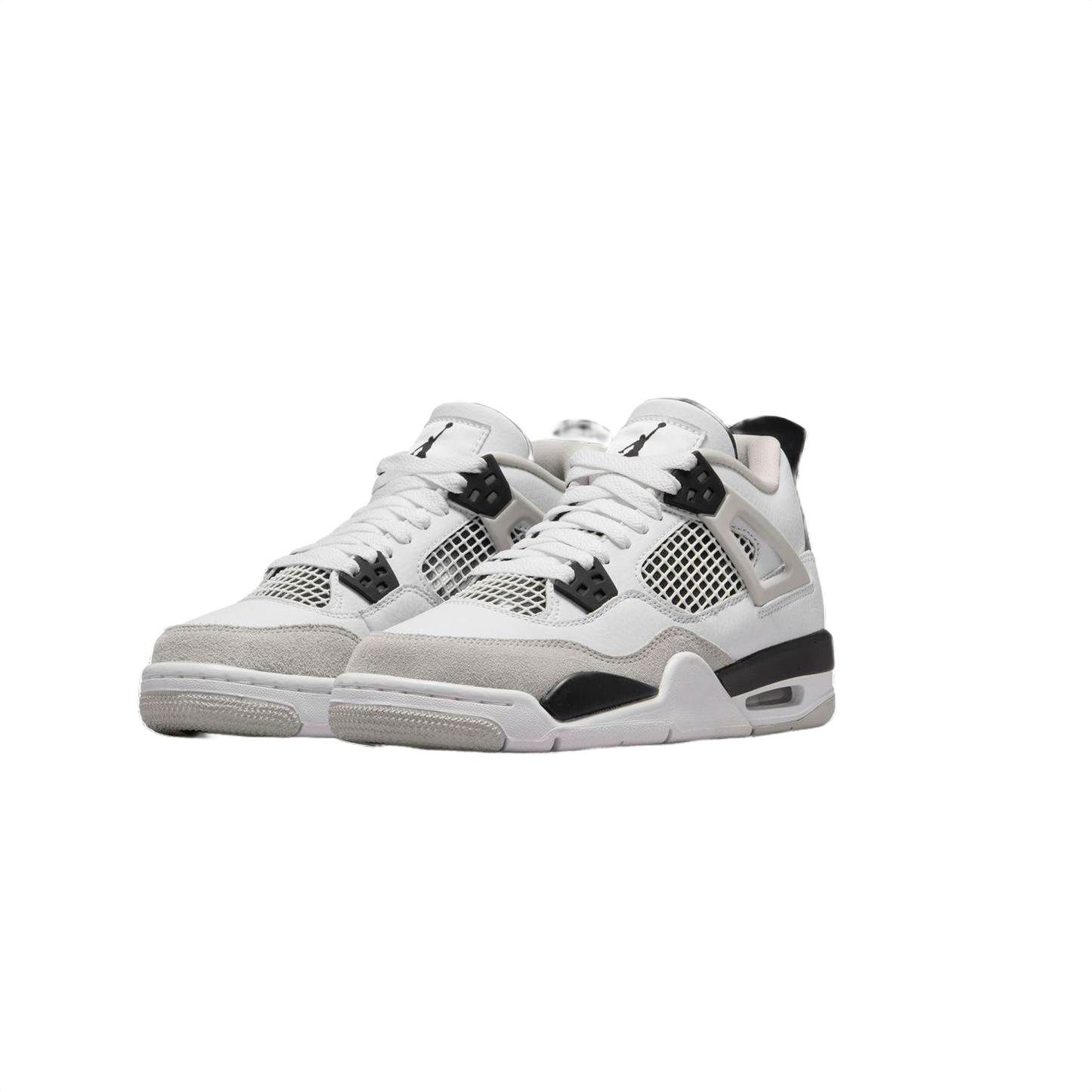Air Jordan 4 White & Black & Grey