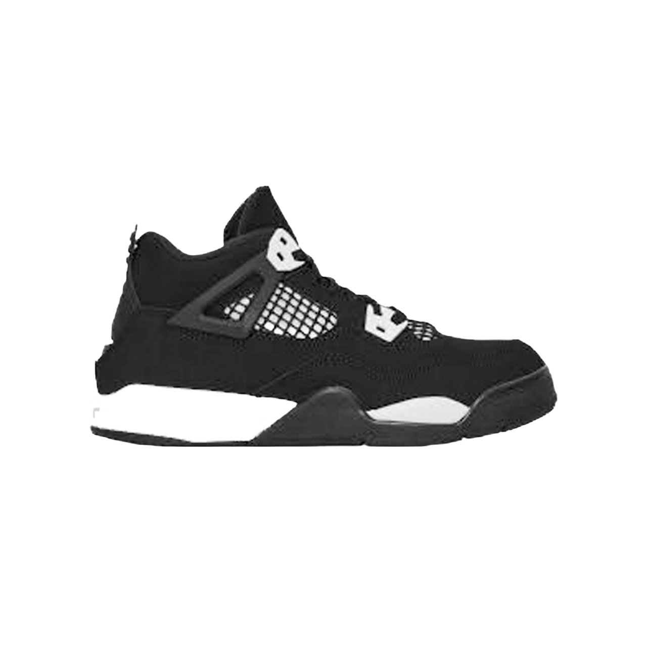 Air Jordan 4 Black & White