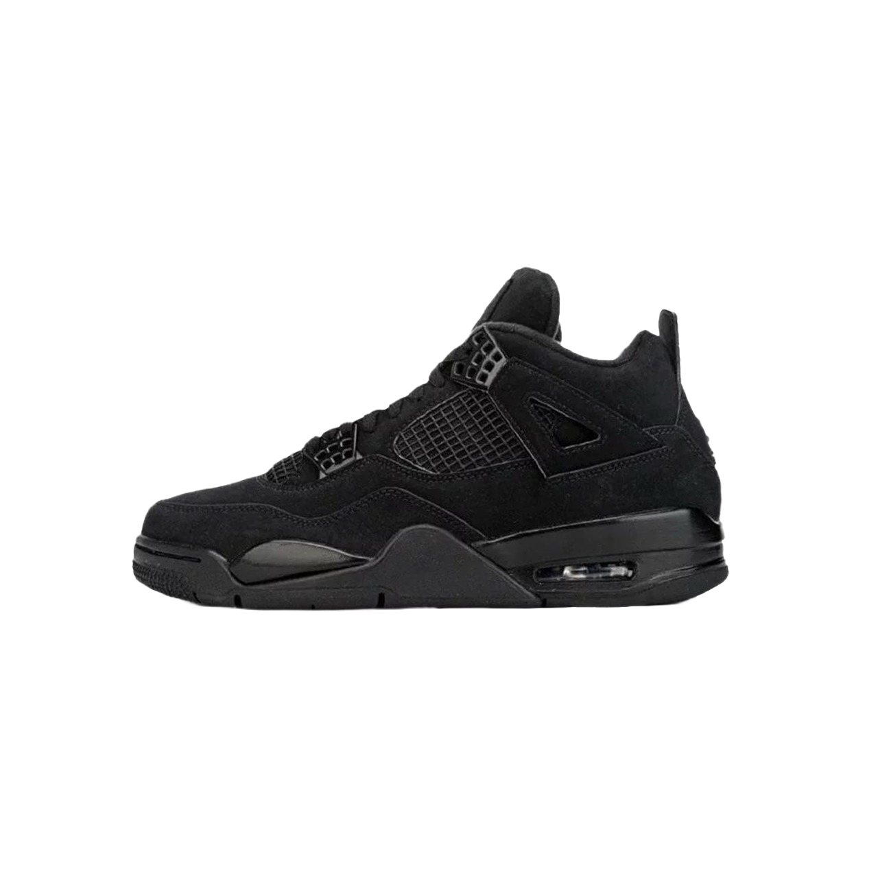 Black Air Jordan 4