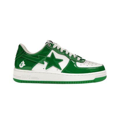 Bape STA Low Green Patent Leather