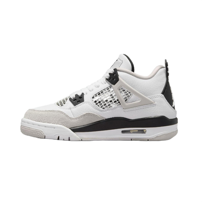 Air Jordan 4 White & Black & Grey