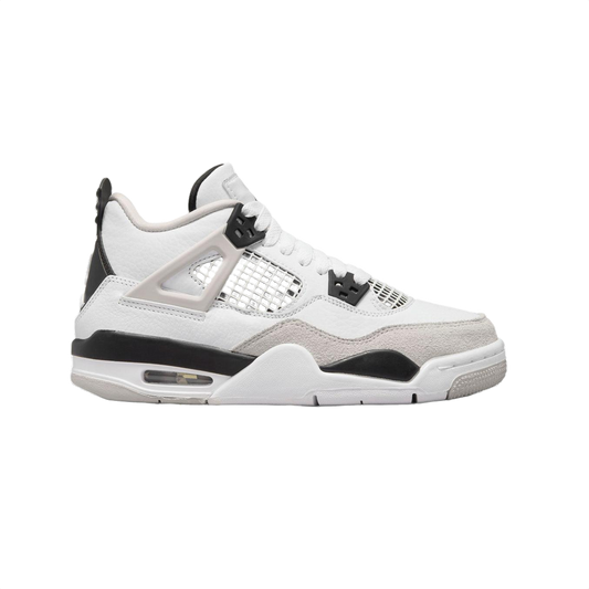 Air Jordan 4 White & Black & Grey
