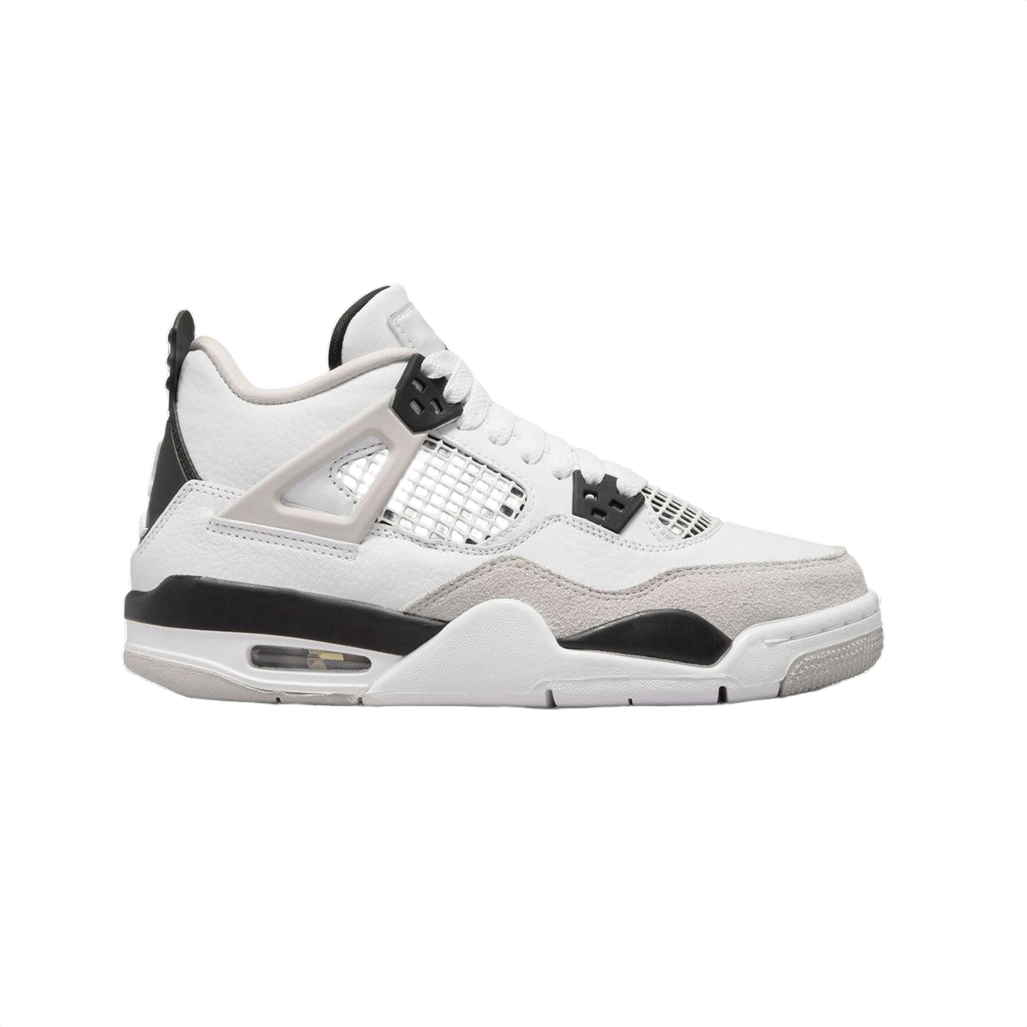 Air Jordan 4 White & Black & Grey