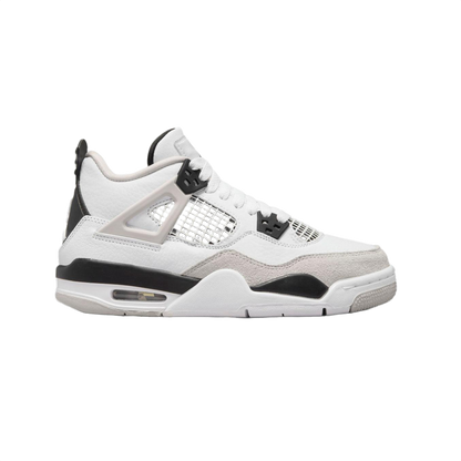 Air Jordan 4 White & Black & Grey