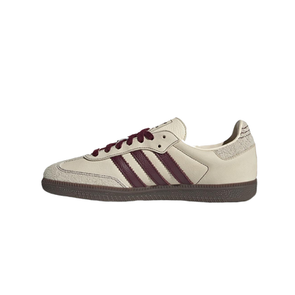 Adidas Samba OG White/Burgundy.