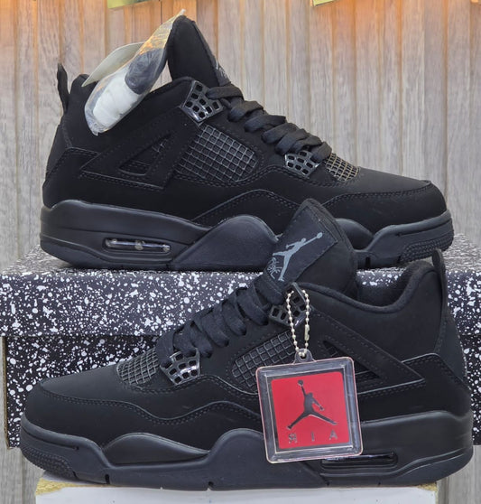 Black Air Jordan 4
